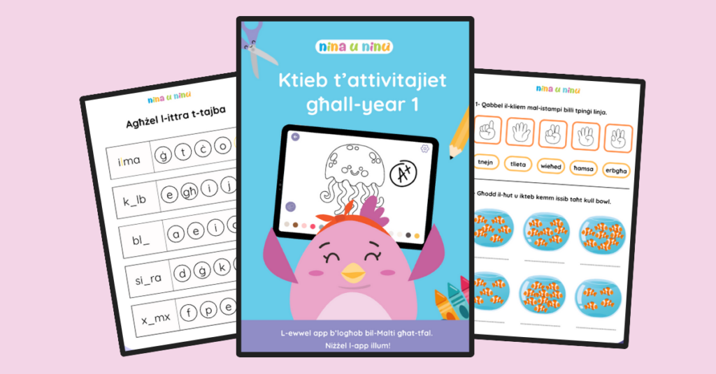 Ktieb t'attivitajiet għat-tfal fil-year 1! Post (3)